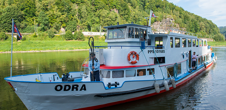 Odra´s first cruise to Dresden