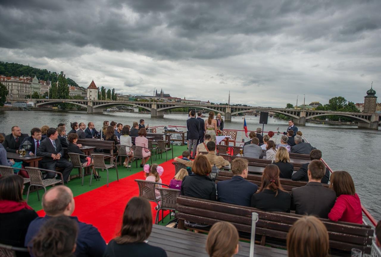 Photo: Wedding on the Boat Sumava – 27