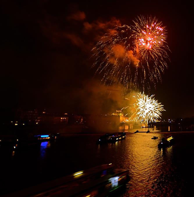 Photo: Fireworks on the Vltava – 8
