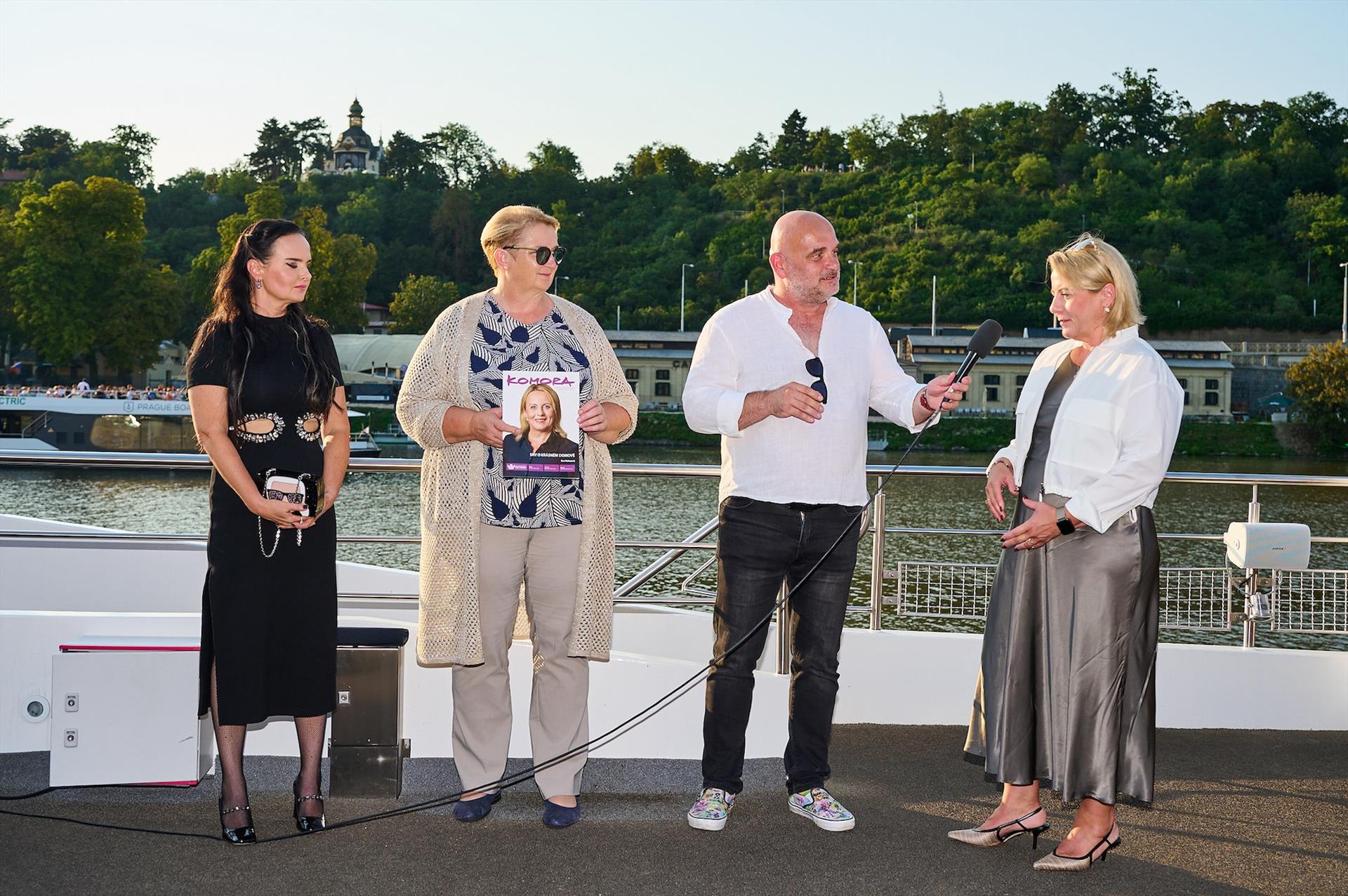Anna Carolina hosted successful Ceco entrepreneurs