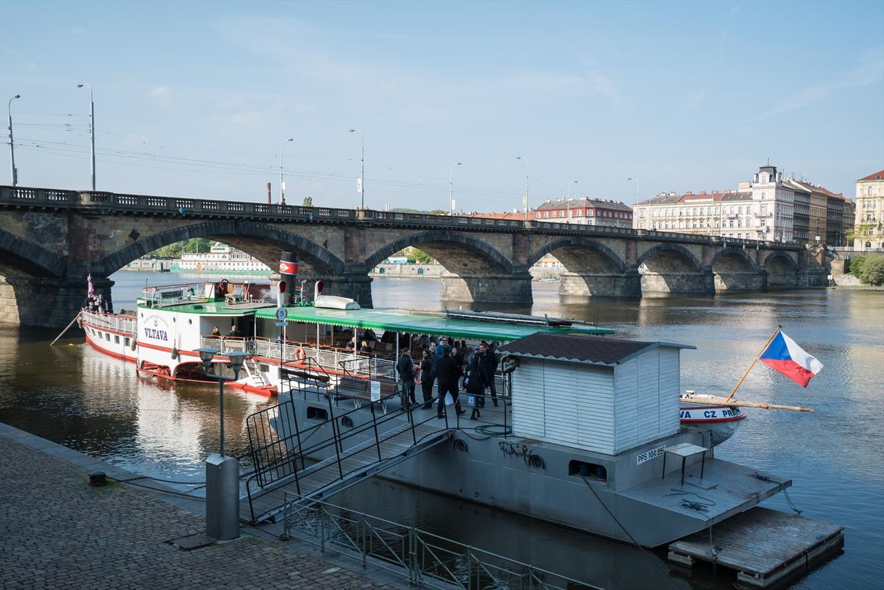Foto: The piroscafo Moldava sailed to Nelahozeves – 2