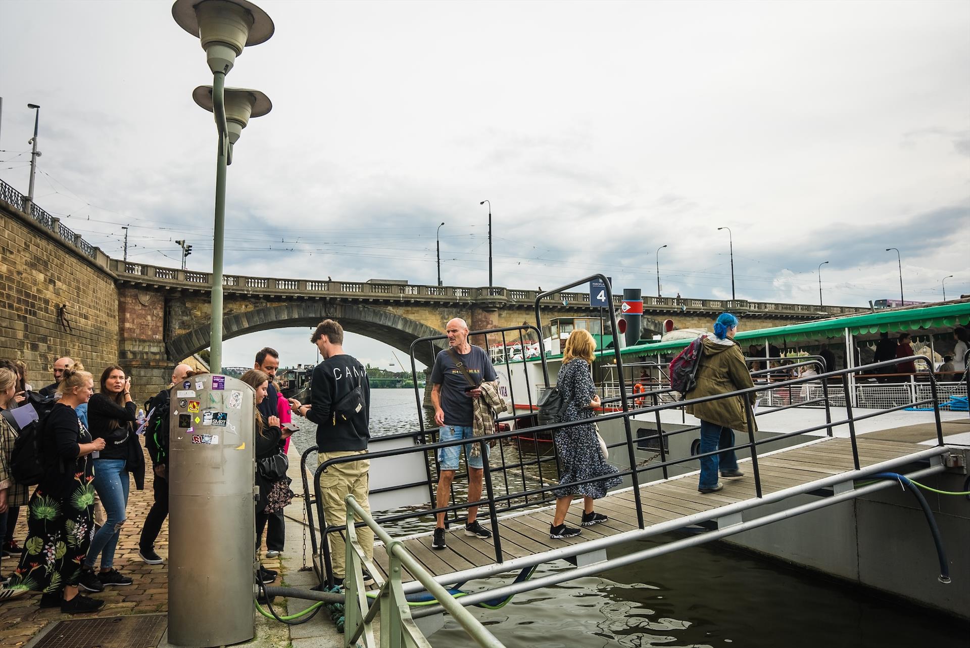 Photo : CAMP na bateau à vapeur Vltava – 14