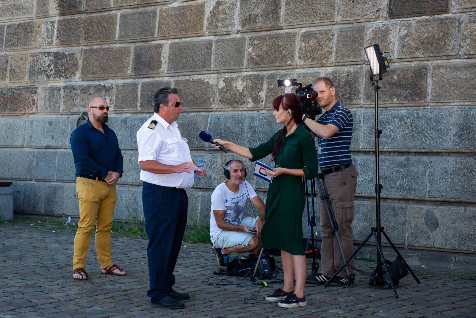 The piroscafo Moldava celebrated 80 years