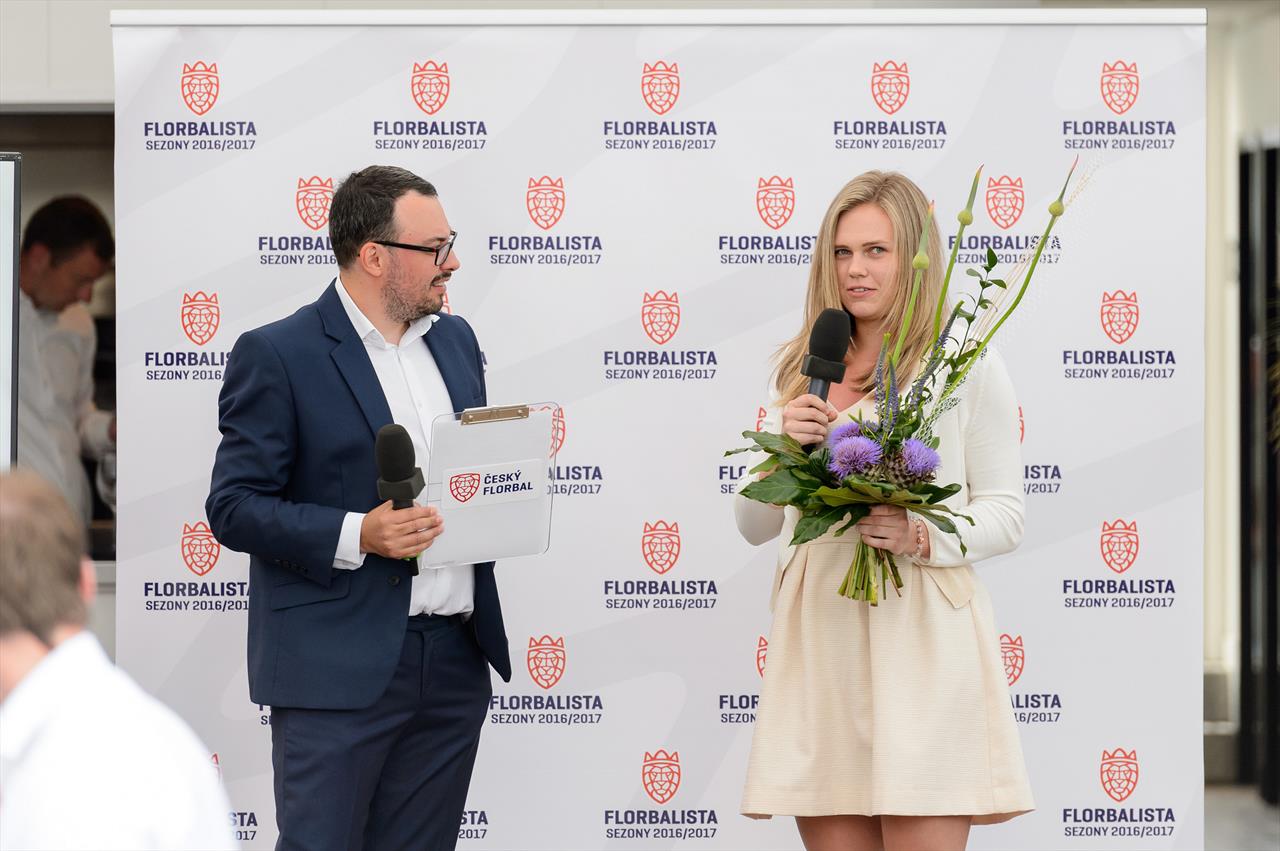 Photo: Announcement of the best floorball players of… – 1