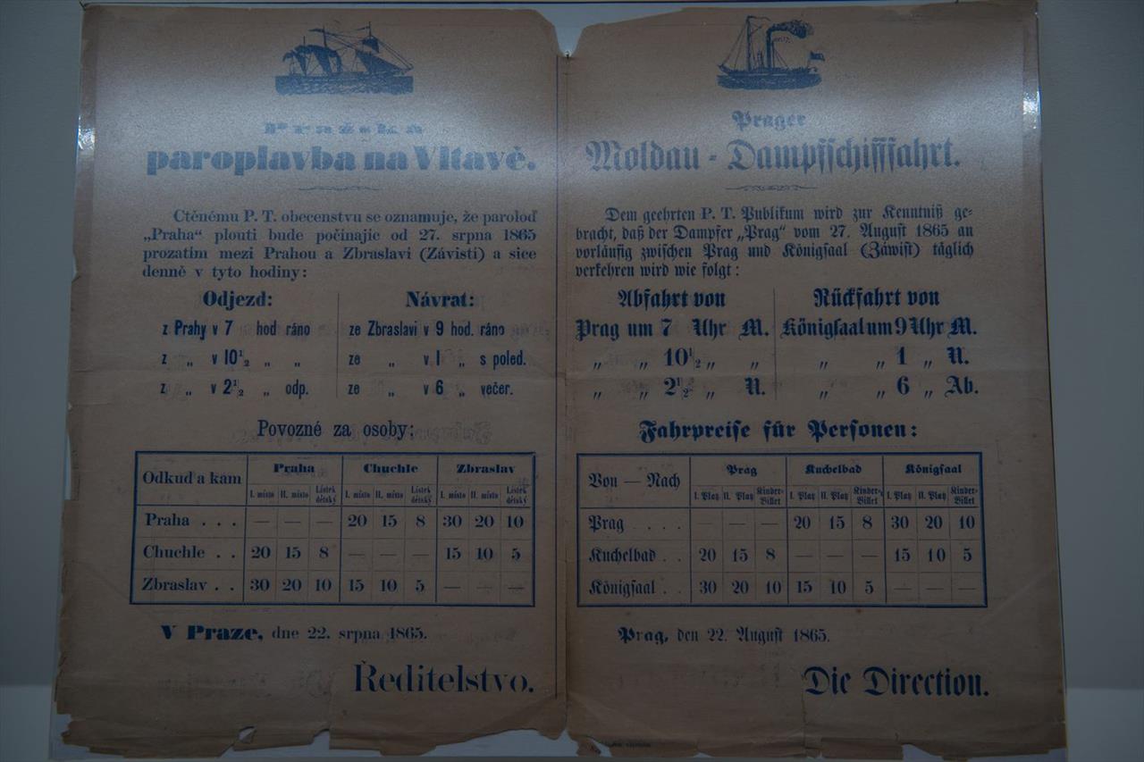 Photo : Výstava Umění paroplavby po řece Vltavě – 4