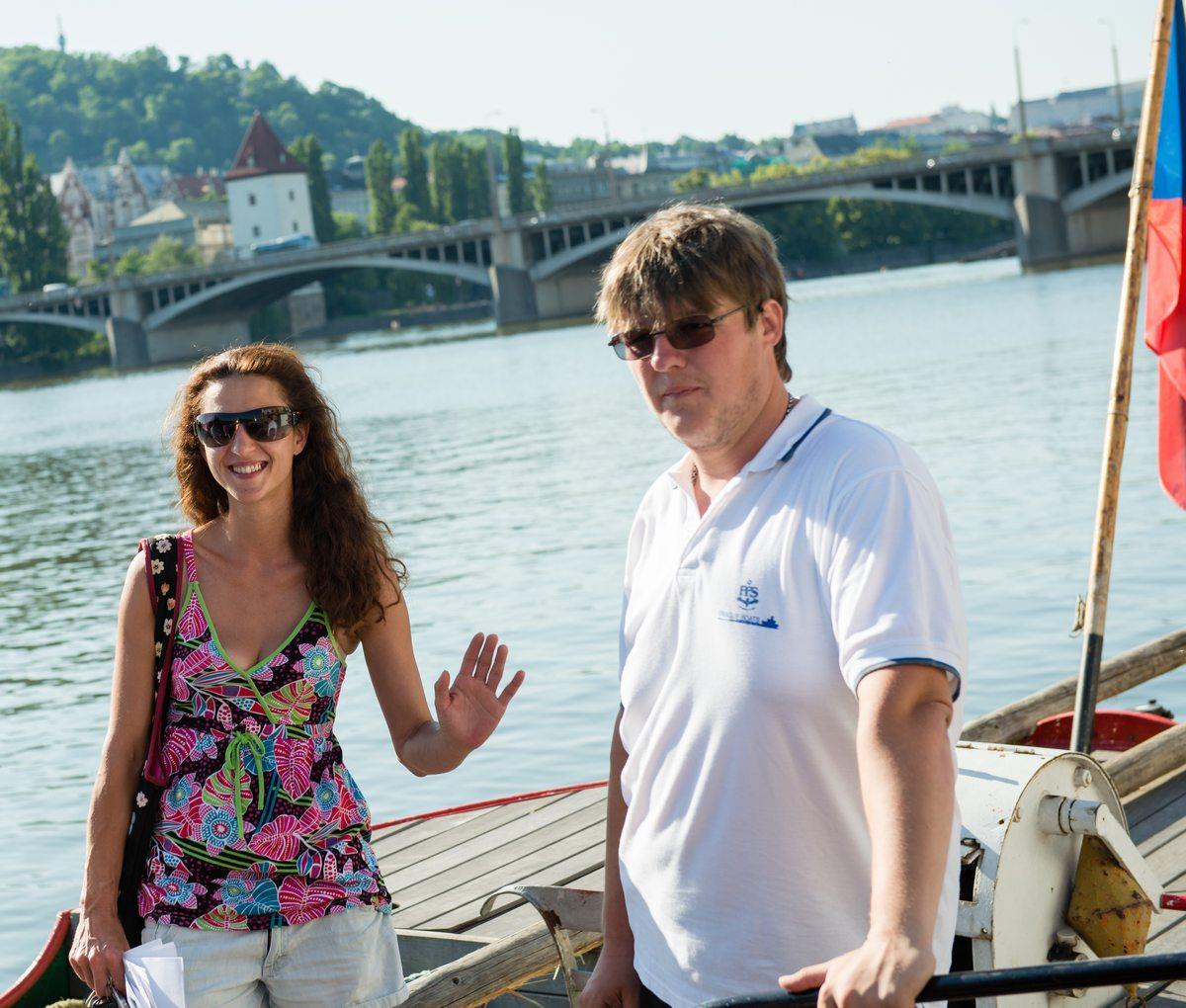 Foto: Taufe DVD Vlk z Wall Street na Dampfschiffs Moldau – 3