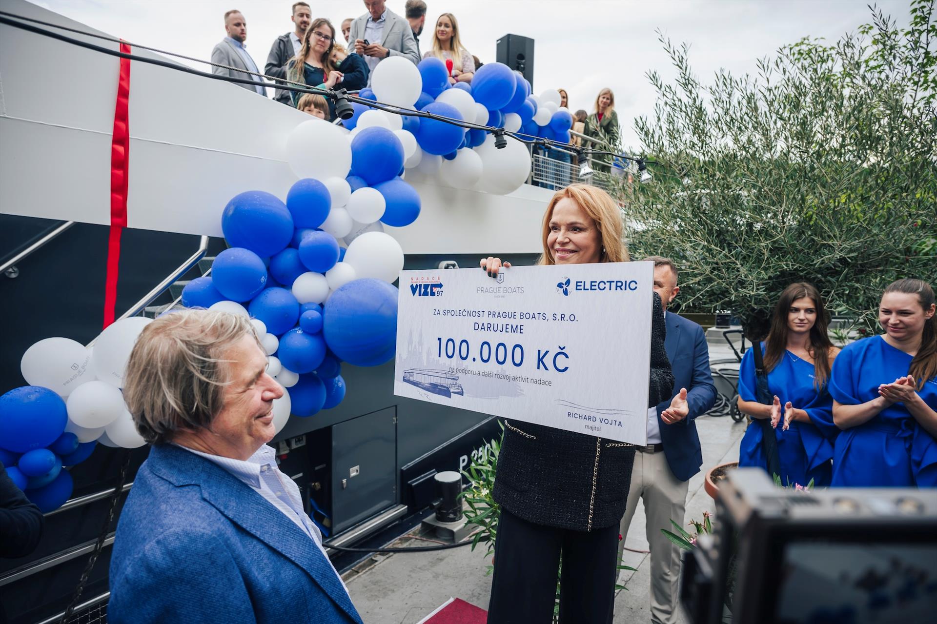 Photo : Pokřtili jsme další elektrickou loď Anna Carolina – 36