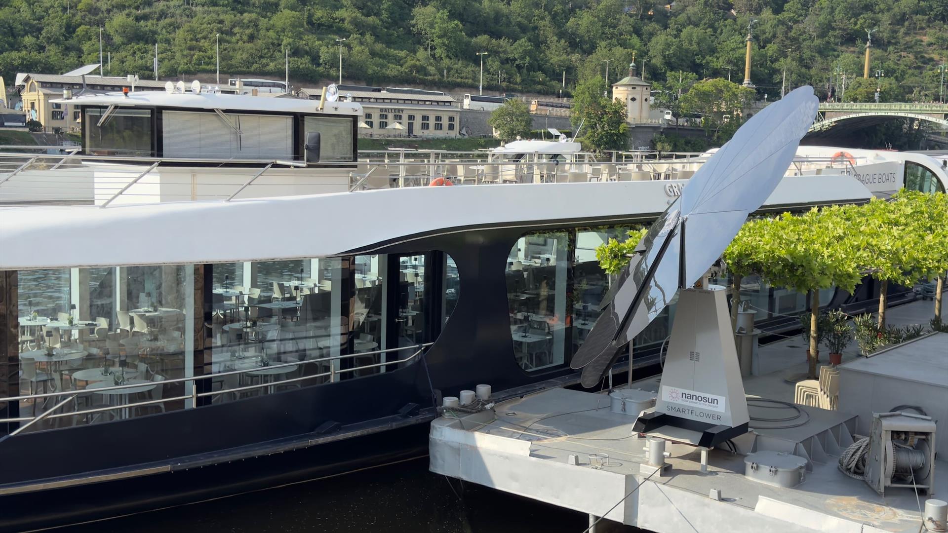 Foto: Smartflower at our pier – 4