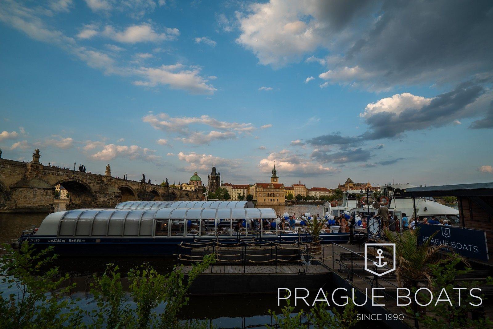 Svatební afterparty na bateau Agnes de Bohemia