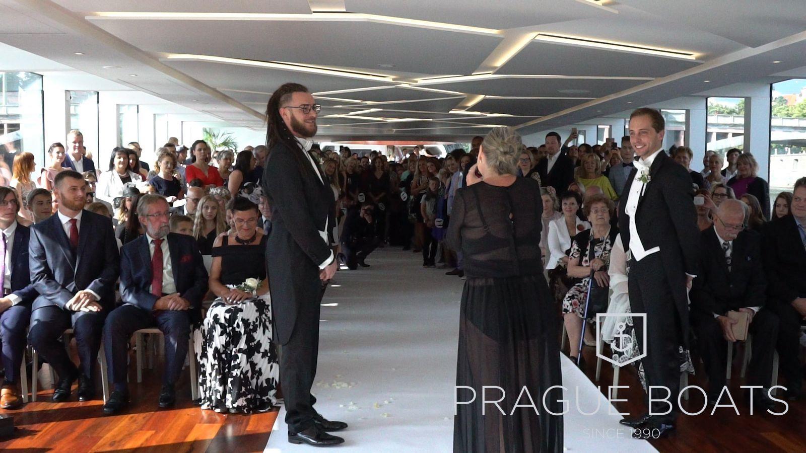 Photo : Perfektní svatební den na bateau Grand Bohemia – 25