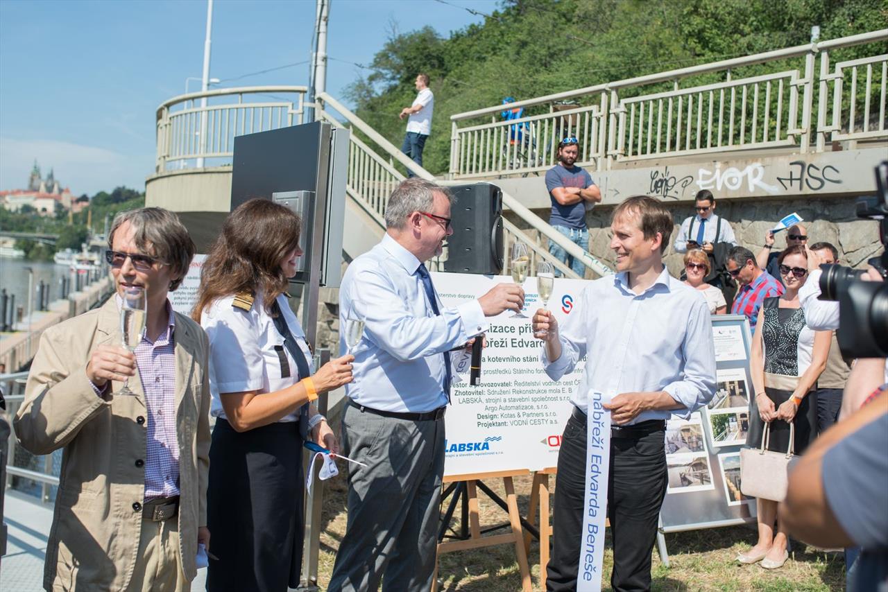Foto: Modernisation of the dock at Edvard Benes ribera – 9