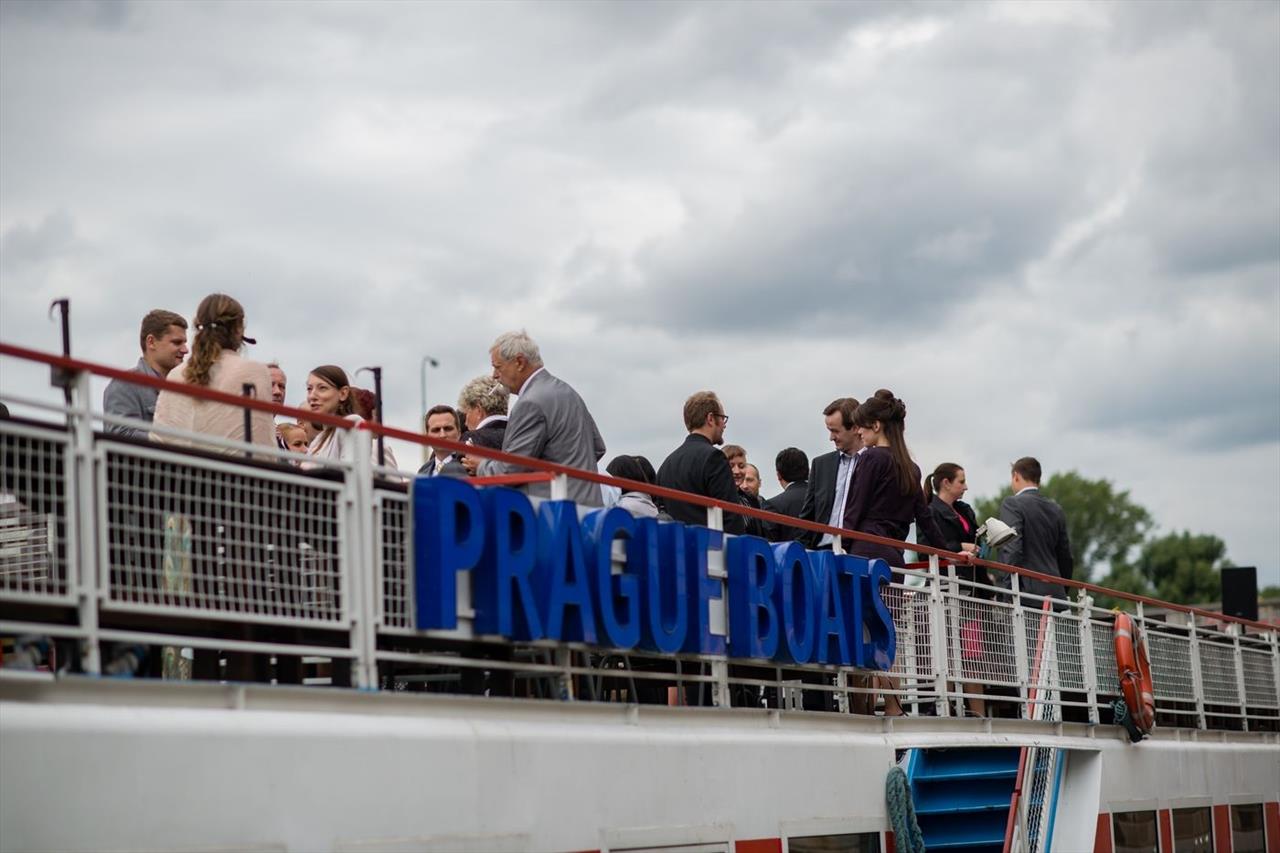 Photo: Wedding on the Boat Sumava – 16