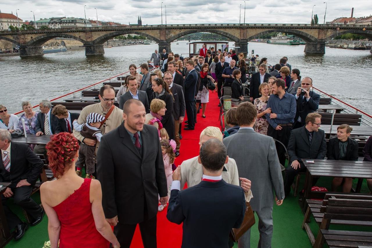 Photo: Wedding on the Boat Sumava – 32