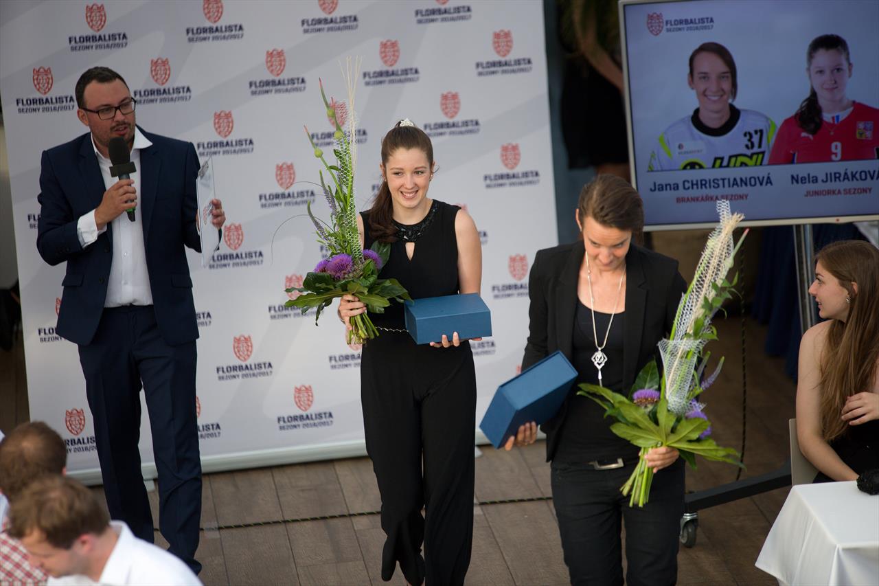 Photo: Announcement of the best floorball players of… – 2