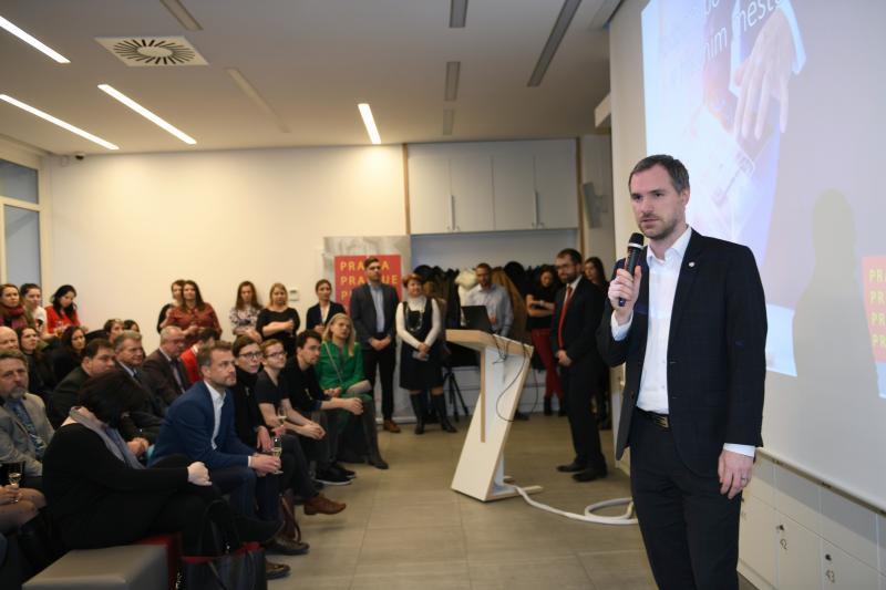 Photo: Grand opening of the Prague Business and… – 2