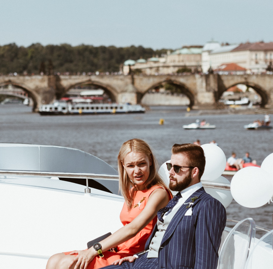 Svatba na lodi Grand Bohemia