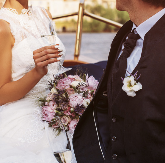 Svatba na lodi Bohemia Rhapsody