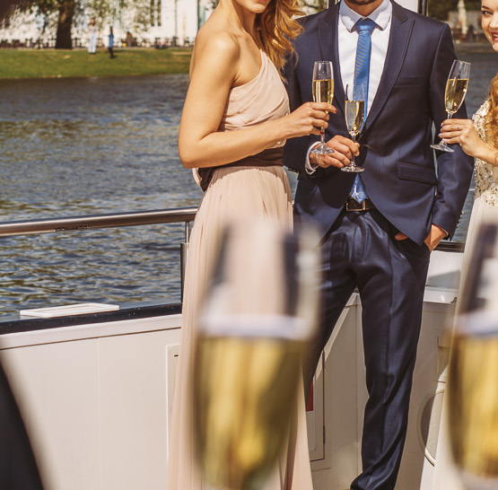 Svatba na lodi Bohemia Rhapsody