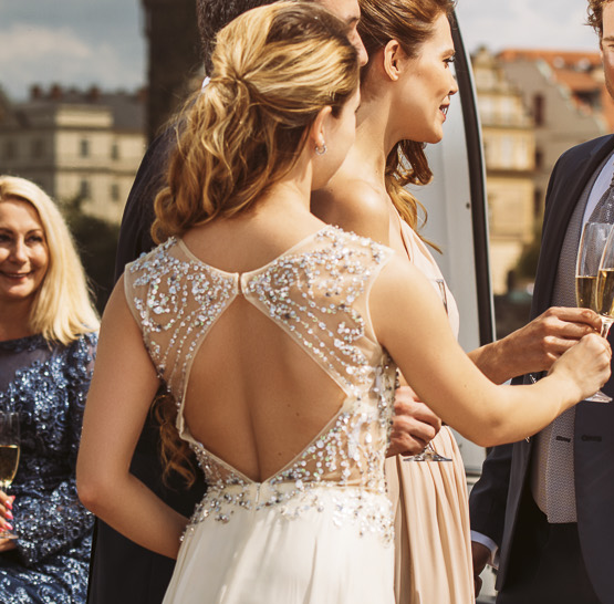 Svatba na lodi Bohemia Rhapsody