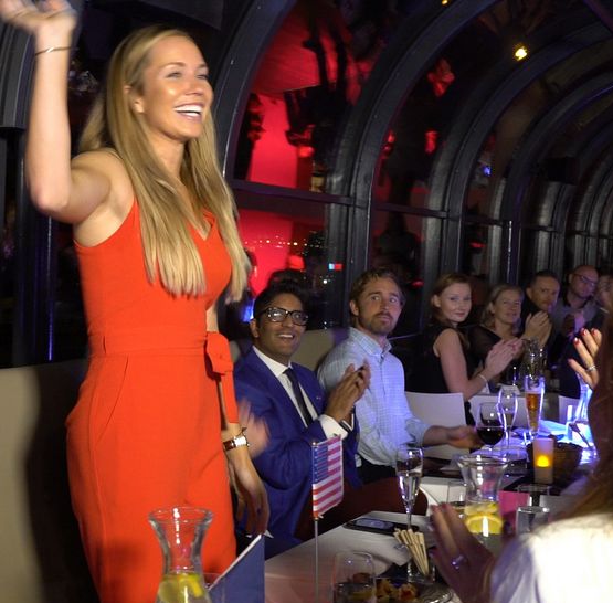 Fed Cup 2018 - večírek na lodi Grand Bohemia k zahájení FecCup 2018