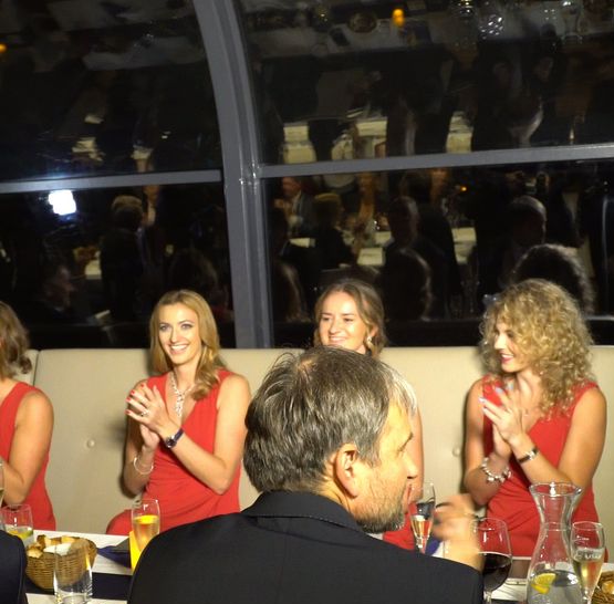 Fed Cup 2018 - večírek na lodi Grand Bohemia k zahájení FecCup 2018