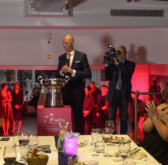 Fed Cup 2018 - večírek na lodi Grand Bohemia k zahájení FecCup 2018