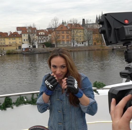 UFC - tisková konference na lodi Grand Bohemia