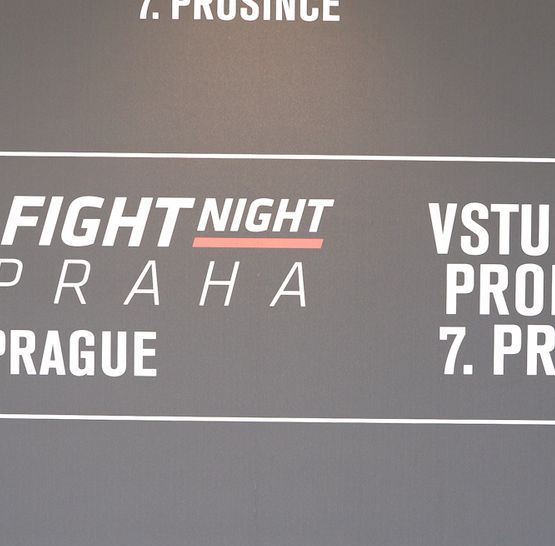 UFC - tisková konference na lodi Grand Bohemia