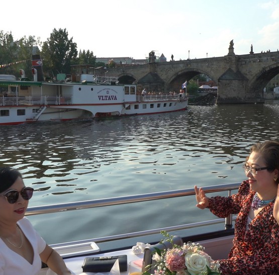 Výročí svatby na lodi Bohemia Rhapsody