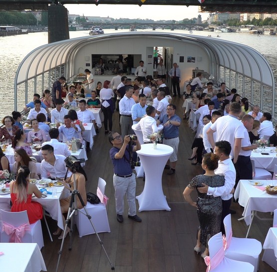 Výročí svatby na lodi Bohemia Rhapsody