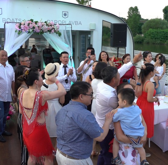 Výročí svatby na lodi Bohemia Rhapsody