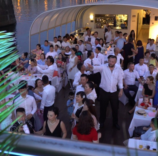 Výročí svatby na lodi Bohemia Rhapsody