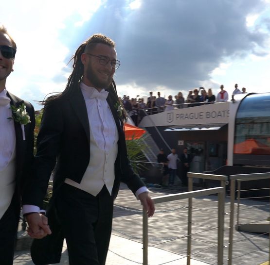 Svatba na lodi Grand Bohemia