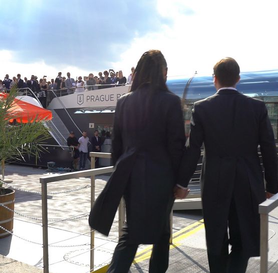 Svatba na lodi Grand Bohemia