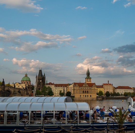 Svatební after party na lodi Agnes de Bohemia