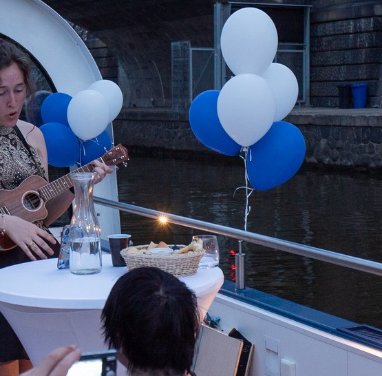 Svatební after party na lodi Agnes de Bohemia