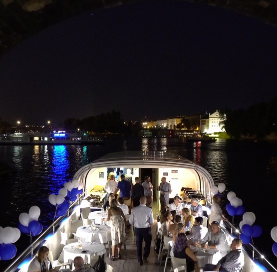 Svatební after party na lodi Agnes de Bohemia
