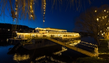Cruise of lights in Žluté lázně