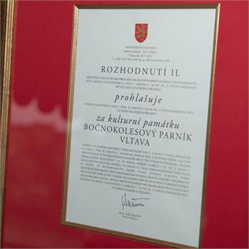Historické parníky slavnostně předány pod památkovou ochranu