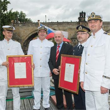 Historické parníky slavnostně předány pod památkovou ochranu