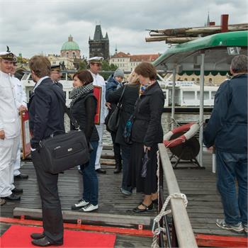 Historické parníky slavnostně předány pod památkovou ochranu
