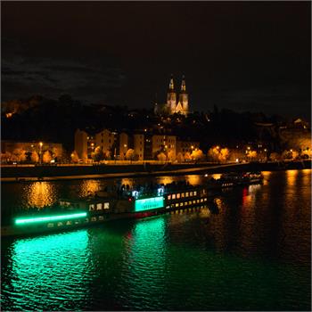 Parníky Vltava a Vyšehrad pluly na Signal festivalu