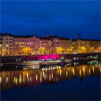 Parníky Vltava a Vyšehrad pluly na Signal festivalu