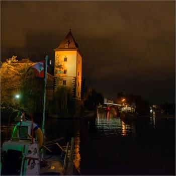 Parníky Vltava a Vyšehrad pluly na Signal festivalu