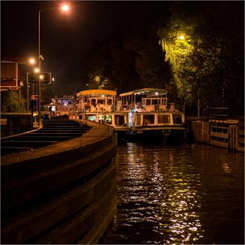 Parníky Vltava a Vyšehrad pluly na Signal festivalu