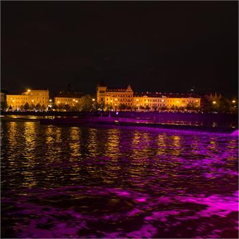 Parníky Vltava a Vyšehrad pluly na Signal festivalu