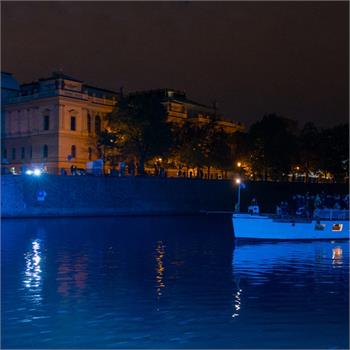 Parníky Vltava a Vyšehrad pluly na Signal festivalu