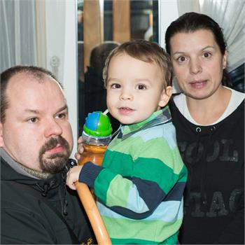 Mikuláš naděloval na parníku Vyšehrad