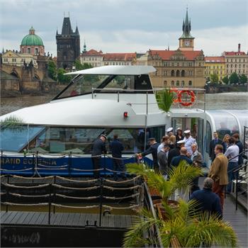 Slavnostní představení lodi Grand Bohemia