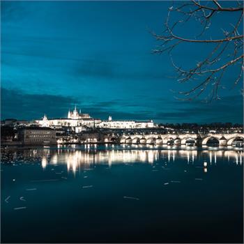 Zimní Vltava